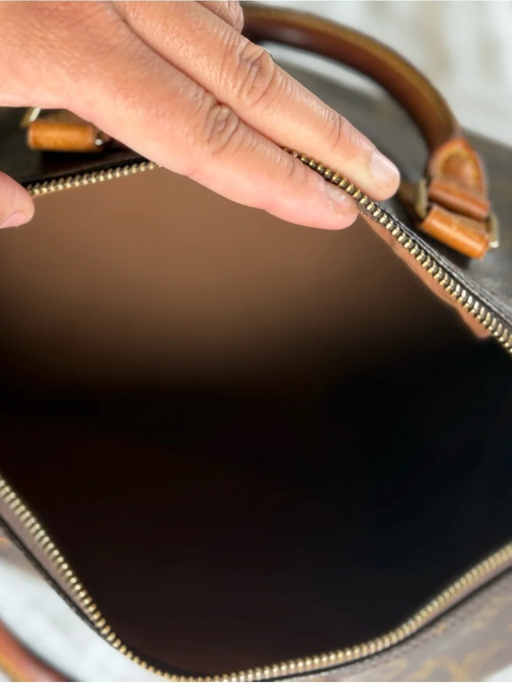 Louis Vuitton Monogram Canvas Duffel Bag in Brown and Tan